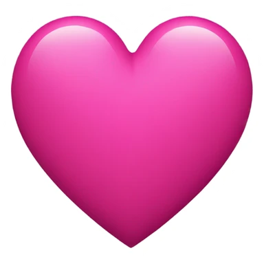 dark pink heart sticker