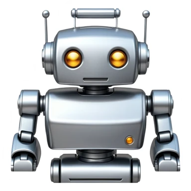 classic robot sticker