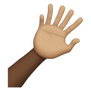 talk to the hand sticker