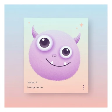 pastel horror banner, cute, expressive, minimal, variation 4 sticker