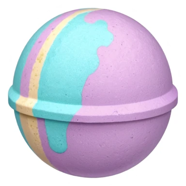 Pastel sparkle glitter smooth glossy glam glam crystal smooth shiny sparkle bath bomb  sticker