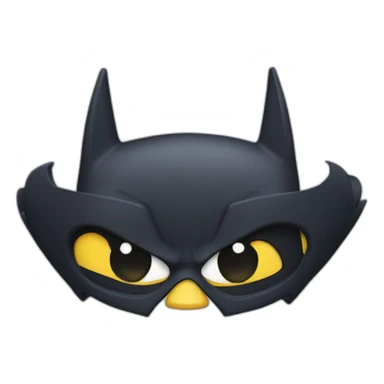 Cartoon batman sticker