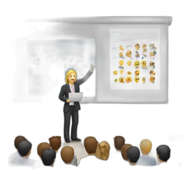 Presentation sticker