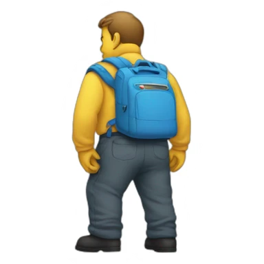 IT company going to the bottom sticker