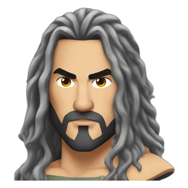 jason mamoa serious sticker