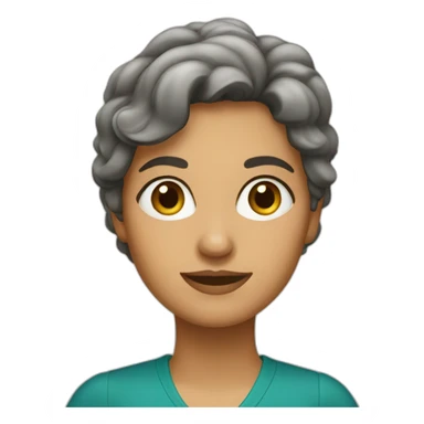 italian woman sticker