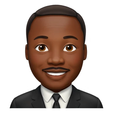 Fatt Martin Luther King JR. sticker