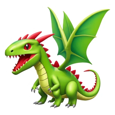 Flygon-Meganium sticker