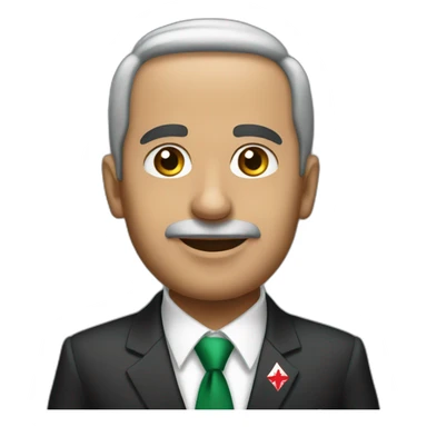 Tbon president Algérie  sticker