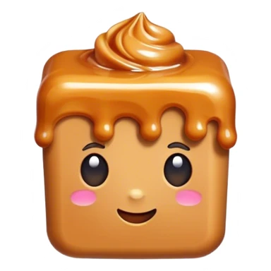 salted caramel candy sticker