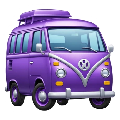 purple Van's  sticker