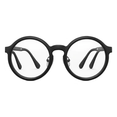 Create a high-quality 3D render that transforms the emojis 👓 into 3D objects. Pixar-style, 

 sticker