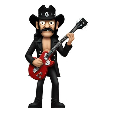 lemmy as devil sticker