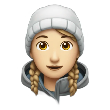 æspa winter sticker