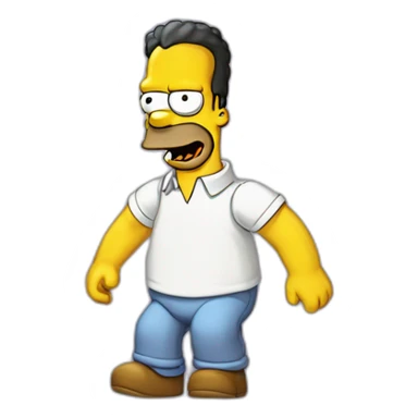 simpsons des annees 80 sticker