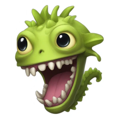 tbh creature yippeee sticker