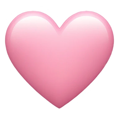light pink pulsing heart sticker