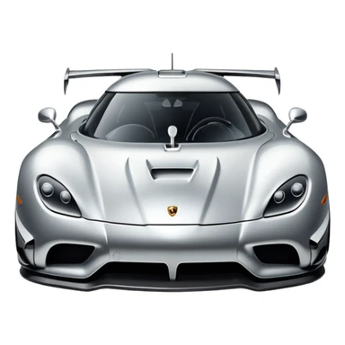 koenigsegg ghost logo sticker