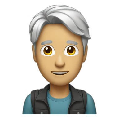 persona confundida sticker