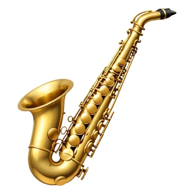 Saxophone sticker