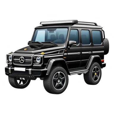 A black g wagen sticker