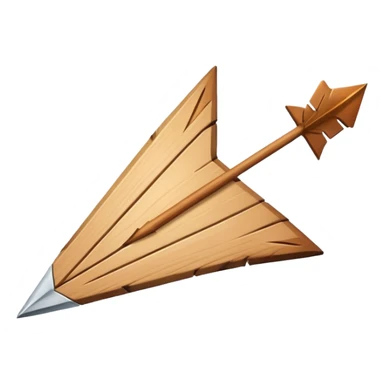 return arrow sticker