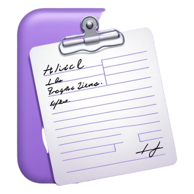 lilac medical prescription sticker