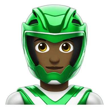 green power ranger sticker