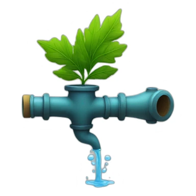 water pipe smoke leaves sticker