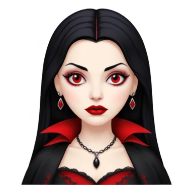 Vampira loba sticker