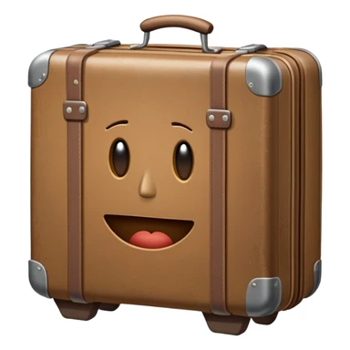 Suitcase from Inanimate insanity￼ sticker