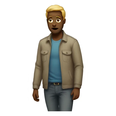 Exhausted from walking  sticker