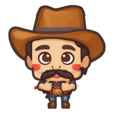 Hombre carnicero sticker