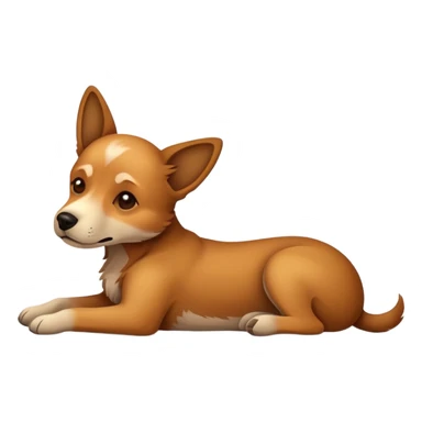 dead dog sticker
