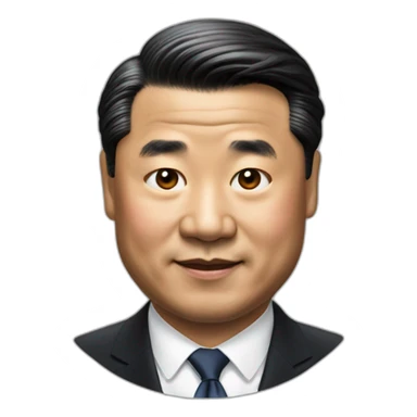 President Xi in San Francisco sticker