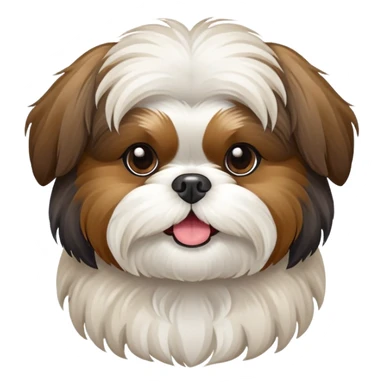 shih tzu dog sticker