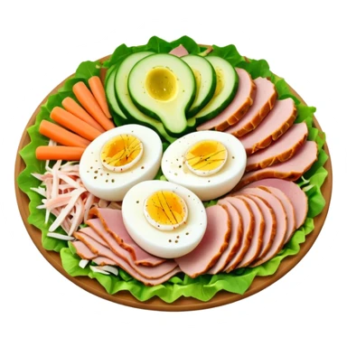 Chef salad with no tomatoes sticker