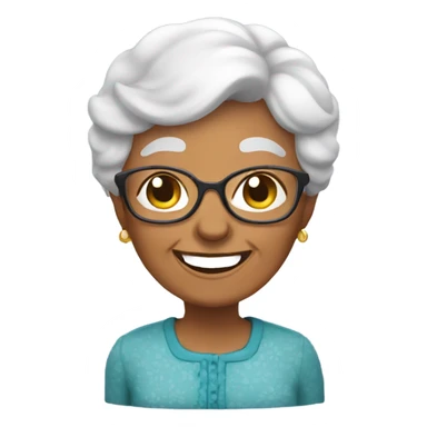 happy grandma  sticker