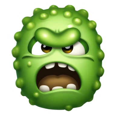 Angry pickle  sticker