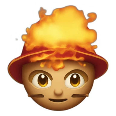 fireball magicien sticker