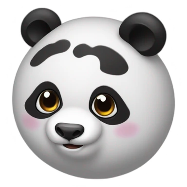 panda question of the day sticker
