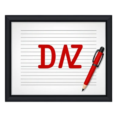 Any body up for dmz writing in white with red border sticker