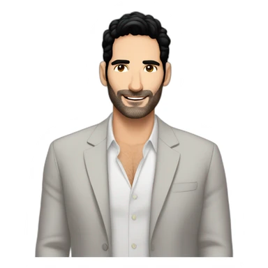 Lucifer Morningstar Tom Ellis  sticker
