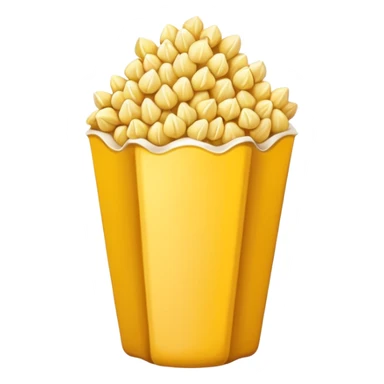 popcorn kernel loose no bucket single popcorn kernel  sticker
