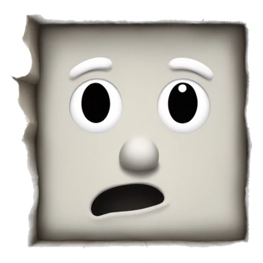 white trap door sticker