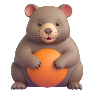 wombat sticker