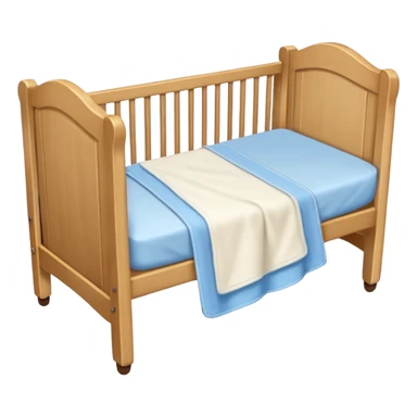 Cot baby sticker