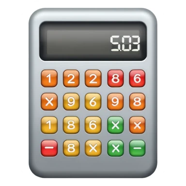 calculator  sticker