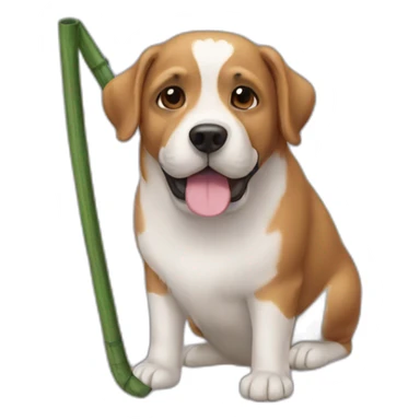 Cane bassoto sticker