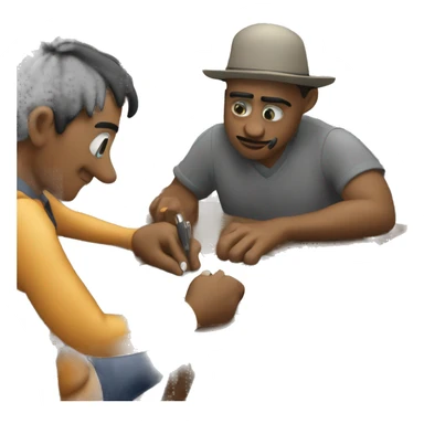 pepo using a ledger to sign a bitcoin transaction sticker